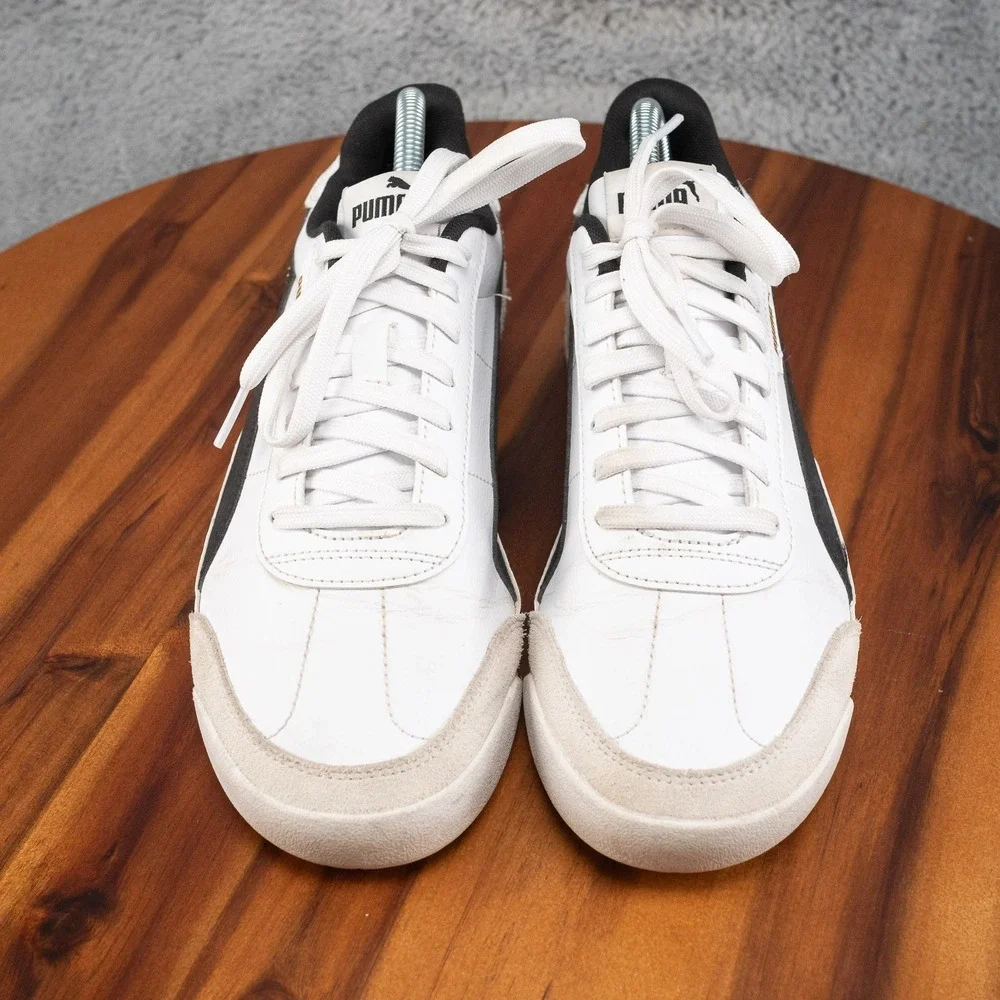 PUMA Turino Ii Og Lace Up Womens 9.5 White Sneakers Casual Shoes 40304205